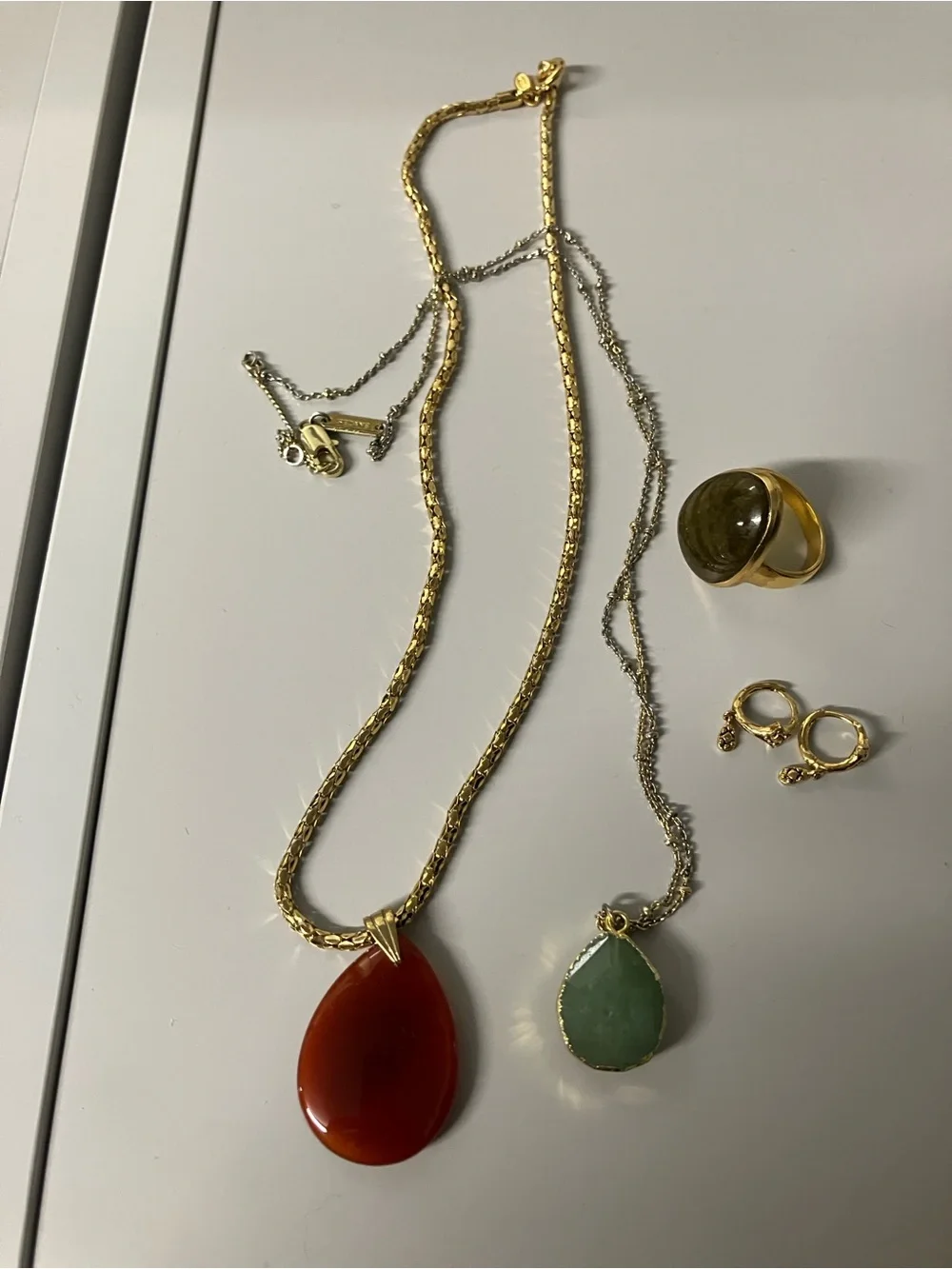 Sézane jewelry lot - gold and stones - Picture 2 of 6